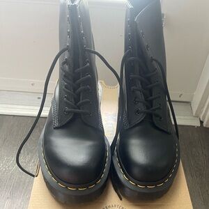 Dr. Martens Black Platform 1460 Bex